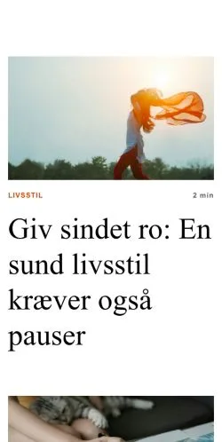 Aperçu du site letferie.dk, média de Danemark pour articles sponsorisés