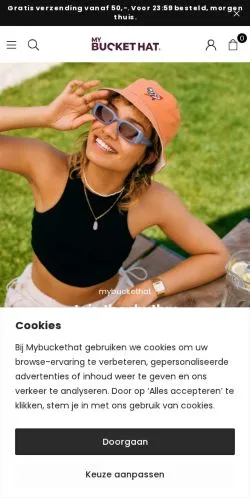 Anteprima del sito Mybuckethat, media di Paesi Bassi per articoli sponsorizzati