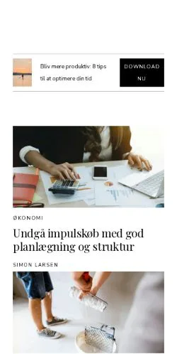 Forhåndsvisning af netguides.dk, medie fra Danmark til sponsorerede artikler