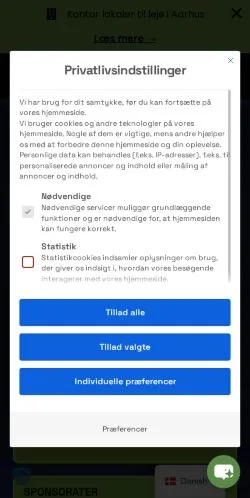 Forhåndsvisning af Padel Lounge, medie fra Danmark til sponsorerede artikler