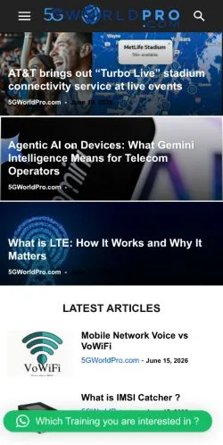 Preview of the 5GWorldPro website, a media outlet in United States for sponsored articles