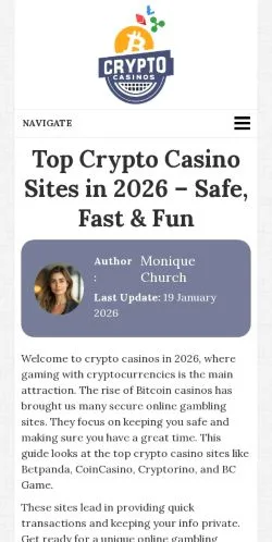 Anteprima del sito Business Blockchain HQ, media di Stati Uniti per articoli sponsorizzati