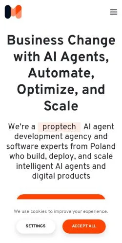 Anteprima del sito Mobile Reality, media di Stati Uniti per articoli sponsorizzati