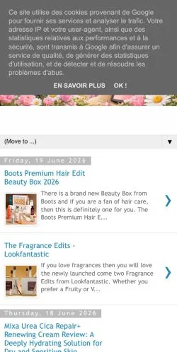 Anteprima del sito Beautyqueenuk, media di Regno Unito per articoli sponsorizzati