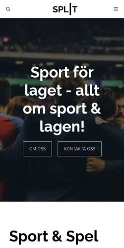 Anteprima del sito Sportförlaget, media di Svezia per articoli sponsorizzati