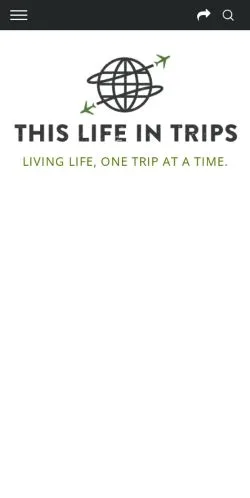 Anteprima del sito This Life in Trips, media di Stati Uniti per articoli sponsorizzati