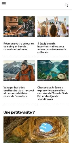 스폰서 기사용 프랑스 매체 France Tastique 사이트 미리보기