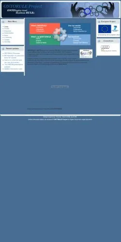 Anteprima del sito ONTORULE Project, media di Regno Unito per articoli sponsorizzati