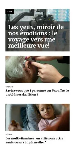 Anteprima del sito santetotal.fr, media di Francia per articoli sponsorizzati