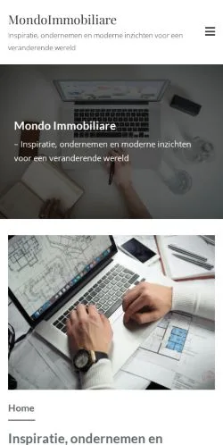 Anteprima del sito MondoImmobiliare, media di Paesi Bassi per articoli sponsorizzati