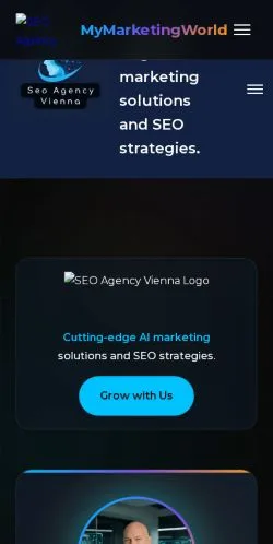 Anteprima del sito My Marketing World, media di Austria per articoli sponsorizzati