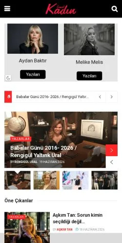 Podgląd witryny Güncel Kadın, medium z kraju Turcja do artykułów sponsorowanych