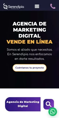 Anteprima del sito Serendipia, media di Spagna per articoli sponsorizzati