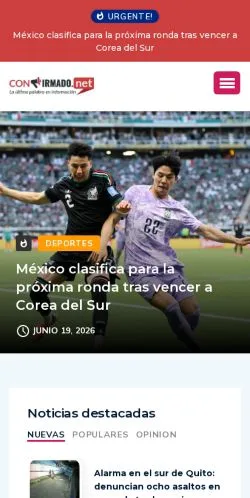Anteprima del sito Confirmado, media di Spagna per articoli sponsorizzati