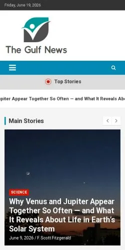 Anteprima del sito The Gulf News, media di Canada per articoli sponsorizzati
