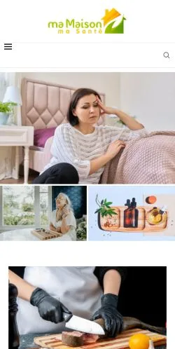 Anteprima del sito Ma Maison Ma Santé, media di Francia per articoli sponsorizzati