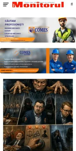 Podgląd witryny Monitorul De Neamț, medium z kraju Rumunia do artykułów sponsorowanych