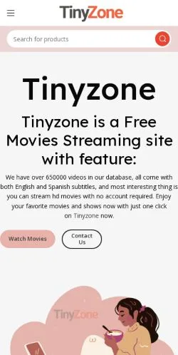 Forhåndsvisning av nettstedet Tinyzone, medium fra USA for sponsede artikler