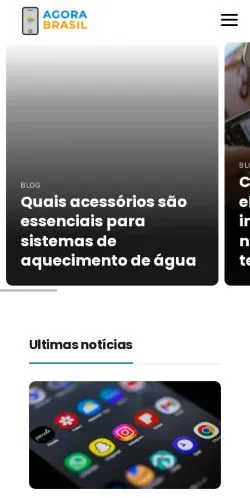 Anteprima del sito Jornal Agora Brasil, media di Brasile per articoli sponsorizzati