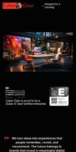 Anteprima del sito Cyber Gear, media di Stati Uniti per articoli sponsorizzati