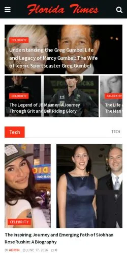 Anteprima del sito Florida Times, media di Regno Unito per articoli sponsorizzati