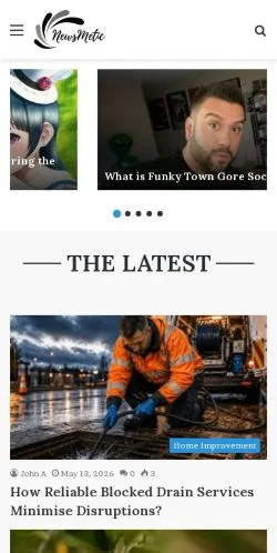 Anteprima del sito NewsMetic, media di Stati Uniti per articoli sponsorizzati