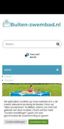 Anteprima del sito Buiten-zwembad, media di Paesi Bassi per articoli sponsorizzati