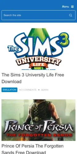 Aperçu du site Gob Games, média de États-Unis pour articles sponsorisés