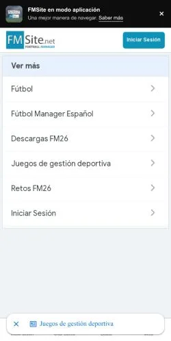 スポンサード記事向けのスペインメディア、FMSiteのサイトプレビュー