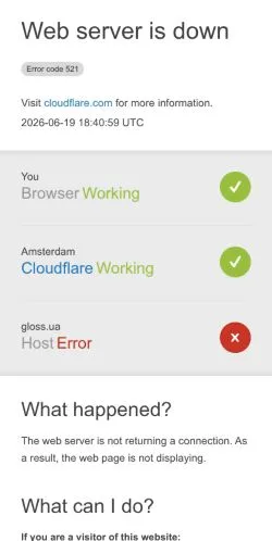 Vorschau der Website gloss.ua, Medium aus Ukraine für gesponserte Artikel