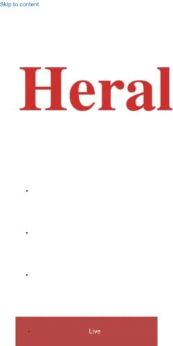 Anteprima del sito Herald Online, media di Stati Uniti per articoli sponsorizzati