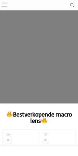 Podgląd witryny Macro Lens, medium z kraju Holandia do artykułów sponsorowanych