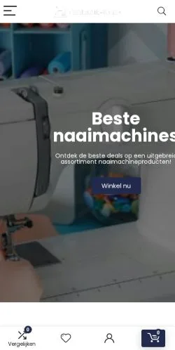 Anteprima del sito Naaimachine-Kopen, media di Paesi Bassi per articoli sponsorizzati