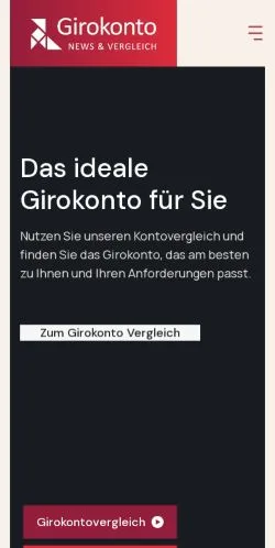 Anteprima del sito Girokonto News, media di Germania per articoli sponsorizzati