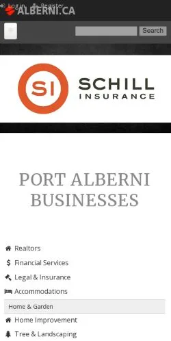 Anteprima del sito Alberni, media di Canada per articoli sponsorizzati