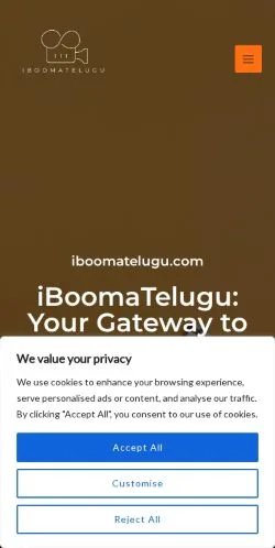 Anteprima del sito Iboomatelugu, media di Stati Uniti per articoli sponsorizzati