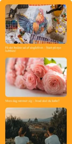 Aperçu du site Levland, média de Danemark pour articles sponsorisés