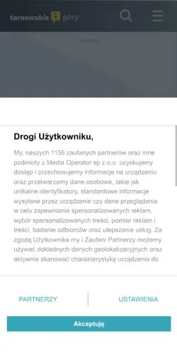 스폰서 기사용 폴란드 매체 Tarnowskie Góry 사이트 미리보기