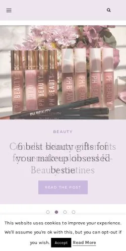 Podgląd witryny Glitz & Glamour Makeup, medium z kraju Wielka Brytania do artykułów sponsorowanych