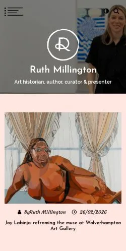 Anteprima del sito Ruth Millington, media di Regno Unito per articoli sponsorizzati