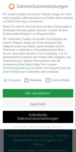 Forhåndsvisning av nettstedet Lexodo, medium fra Tyskland for sponsede artikler