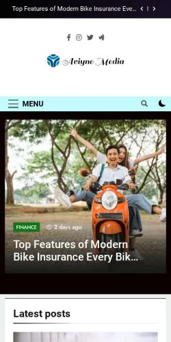 Aperçu du site Aviyne, média de États-Unis pour articles sponsorisés