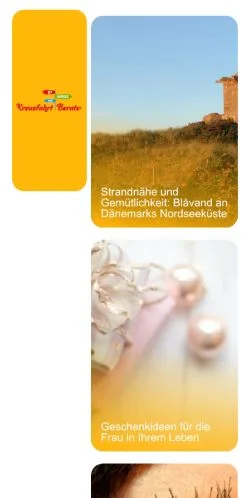 Podgląd witryny Kreuzfahrt Berater, medium z kraju Niemcy do artykułów sponsorowanych