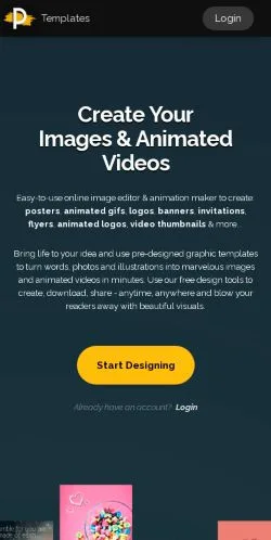 Forhåndsvisning av nettstedet PixTeller, medium fra USA for sponsede artikler