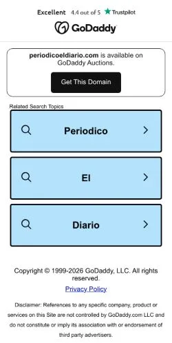 스폰서 기사용 인도네시아 매체 Periodico El Diario 사이트 미리보기