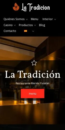 Sponsorlu makaleler için İspanya medyası La Tradicion Merida sitesinin önizlemesi