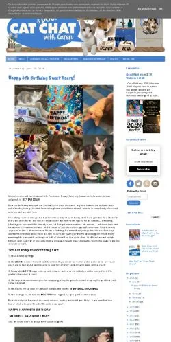 Anteprima del sito Cat And Dog Chat, media di Stati Uniti per articoli sponsorizzati