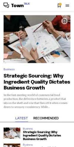 Anteprima del sito Daily Business Voice, media di Stati Uniti per articoli sponsorizzati
