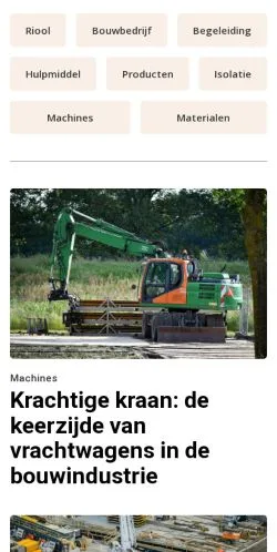 Anteprima del sito bouwgeweldig.nl, media di Paesi Bassi per articoli sponsorizzati