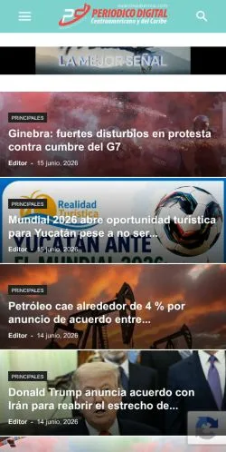 Anteprima del sito News in America, media di Spagna per articoli sponsorizzati